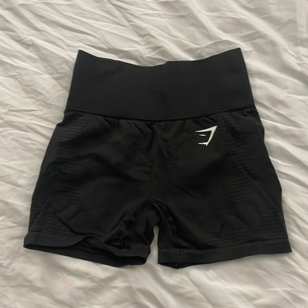 Black Gymshark shorts